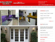 Tablet Screenshot of hallshaw.co.uk